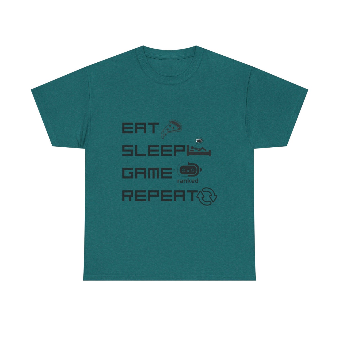 Eat Sleep Game Repeat T-Shirt