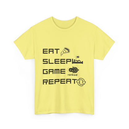 Eat Sleep Game Repeat T-Shirt