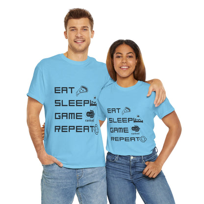 Eat Sleep Game Repeat T-Shirt