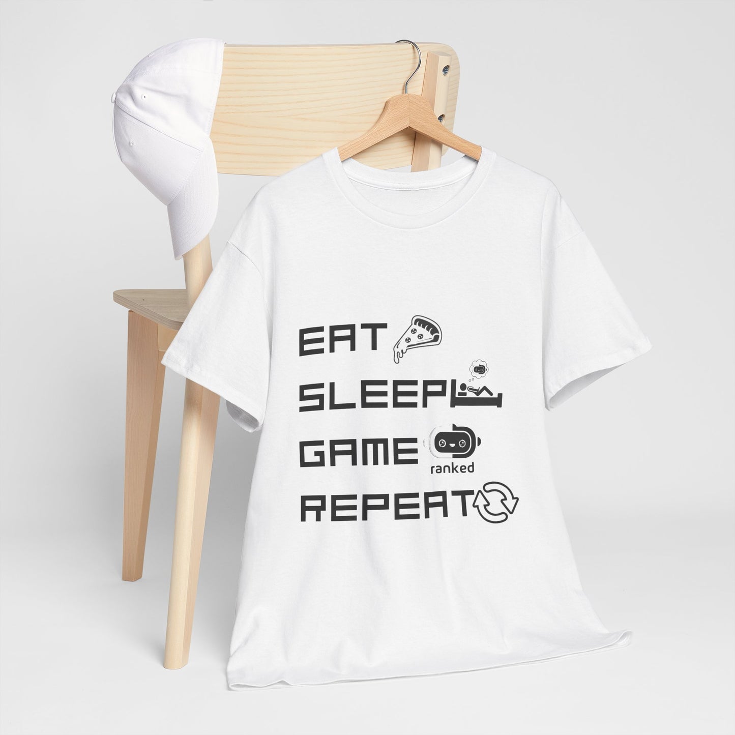 Eat Sleep Game Repeat T-Shirt